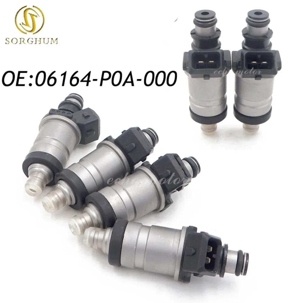 6 шт. новый топливный инжектор 06164 P0A 000 Для 1986 1997 Honda Accord preлабораон 2 0 Acura