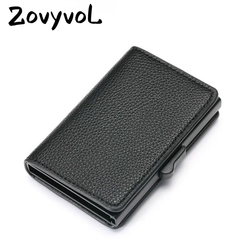 ZOVYVOL Новое поступление RFID Блокировка ID держатель для карт мягкий кожаный кошелек многофункциональный высокое качество сумка для денег 3 цвета чехол для карт
