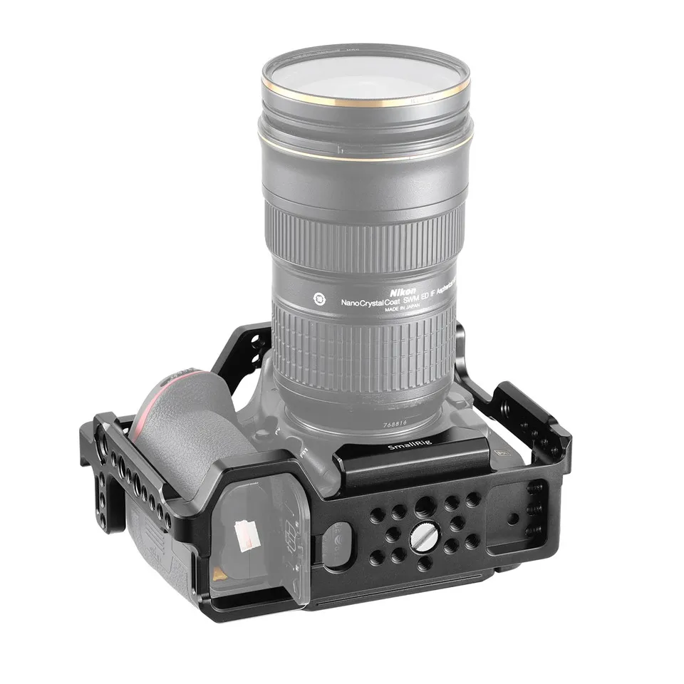 SmallRig для Nikon D850 облегающая клетка со встроенной пластиной Arca Swiss и НАТО Rail