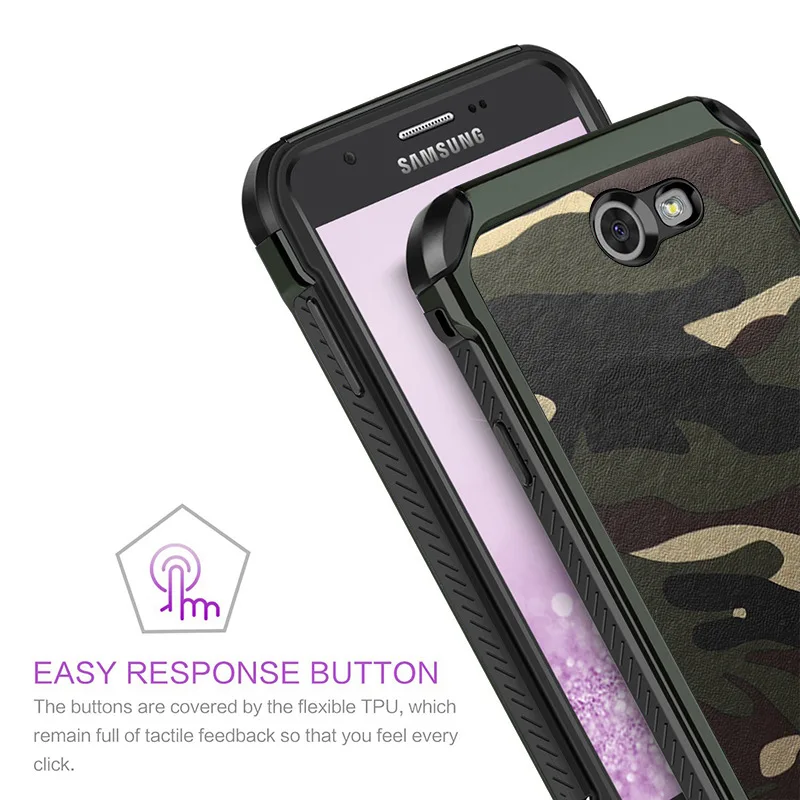 For Samsung Galaxy A3 A7 2017 A6 A5 A8 2018 A9 Star Case Shockproof Armor Ultra Hybrid Rugged Camouflage Cover |
