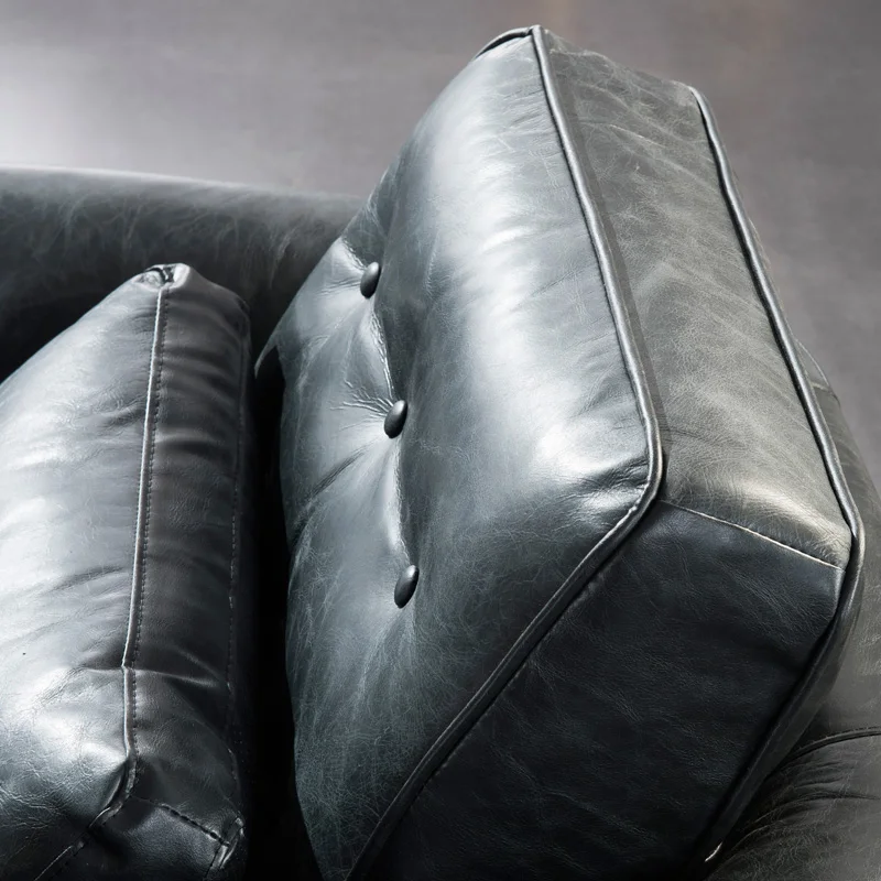 Новый Фошань из натуральной кожи диване Гуандун мебель для гостиной диван