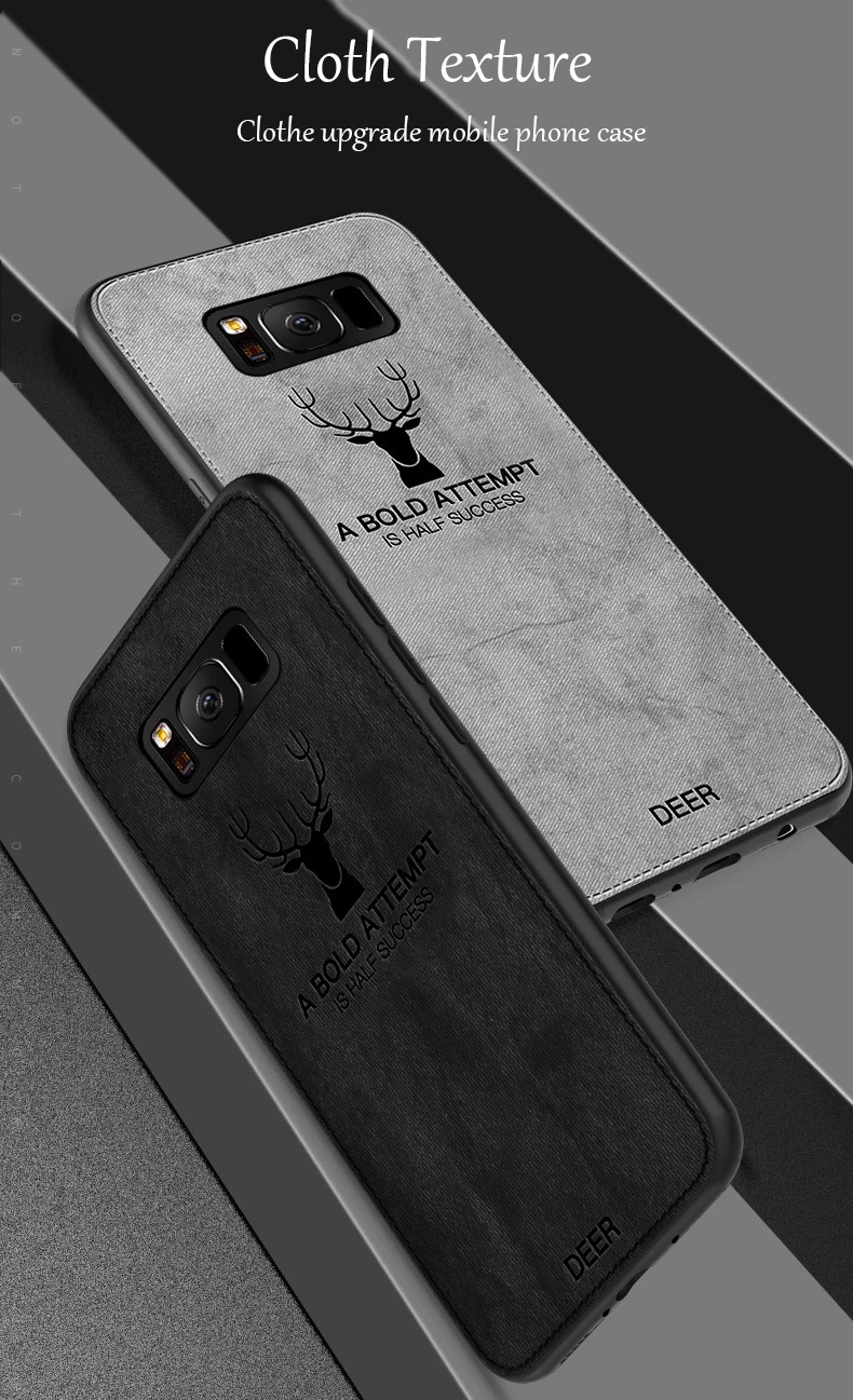 Мягкий тканевый чехол для телефона для samsung Galaxy S10E S9 S8 S10 плюс S7 S6 edge Note 9 8 J4 J6 A6 A8 плюс A9 A750 противоударный чехол s