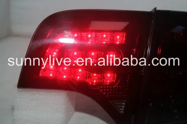 Для Audi A4 b7 светодиодный задний светильник задний фонарь 2005-2008 год темно-красный SN