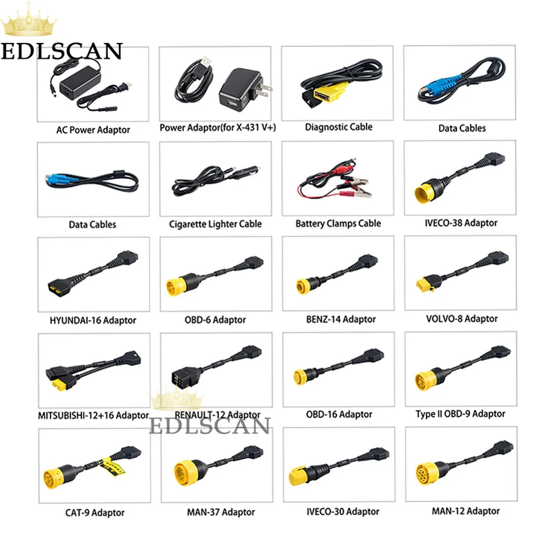 Запуск 24V грузовик полная система daignstic tool X431 HD III тяжелый модуль для V + Pro3 PADII| |