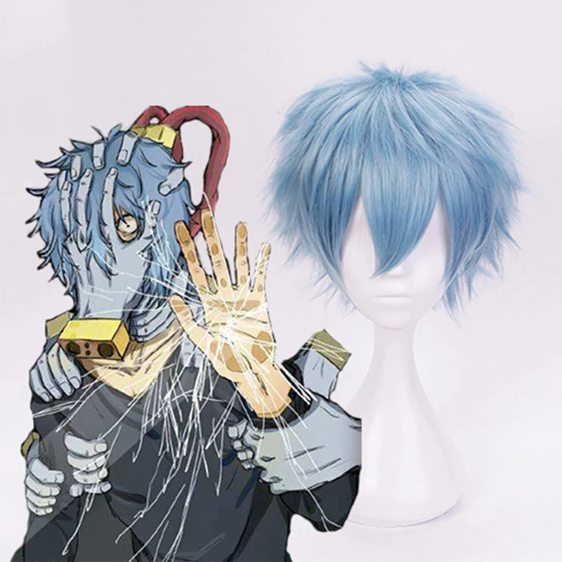 Парик для косплея My Hero academic Tomura Shigaraki термостойкий синтетический парик Boku No