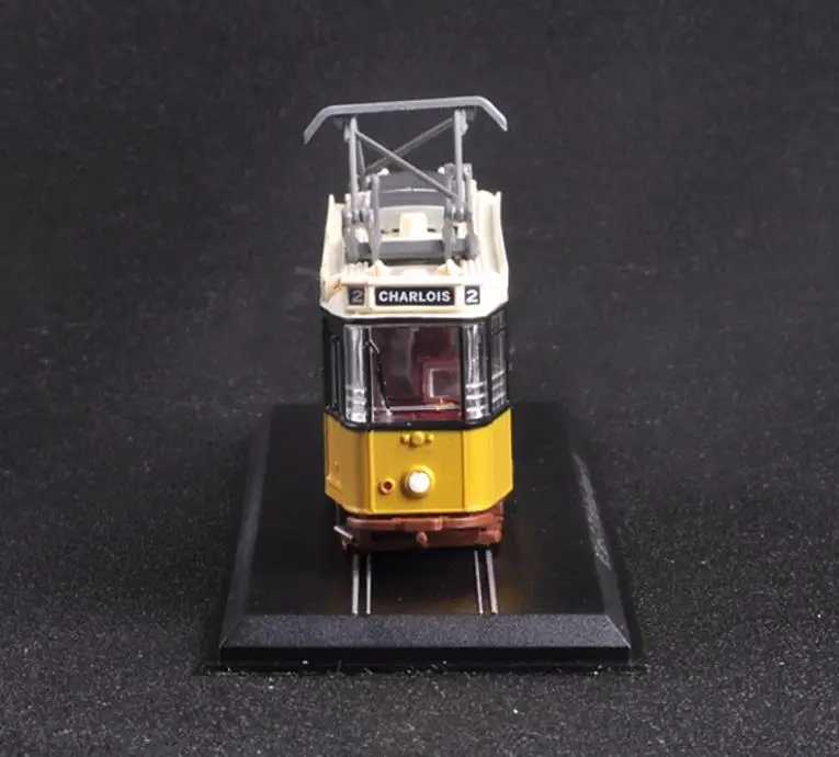 1: 87 сплав Ретро модель трамвая, высокая моделирования трамвая T3 NR. TATRA 1961, литая металлическая игрушка, ретро коллекция игрушечного автомобиля