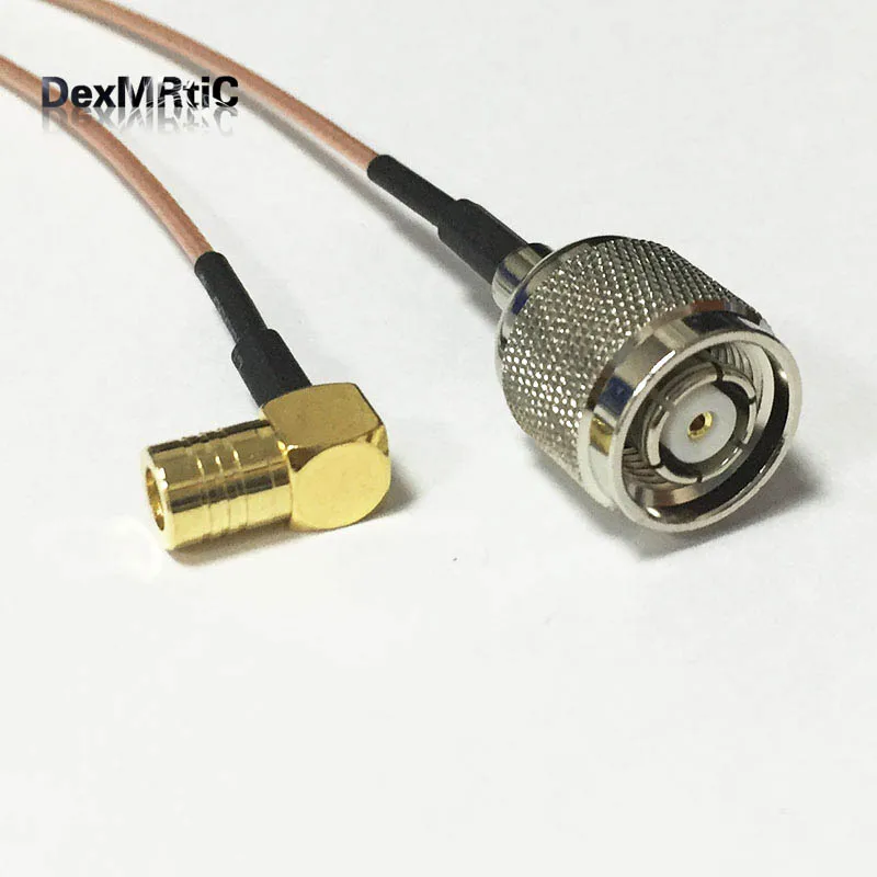 

New RP-TNC Male Plug Switch SMB Female Jack Right Angle Connector RG178 cable Wholesale 15CM 6" Adapter for WIFI
