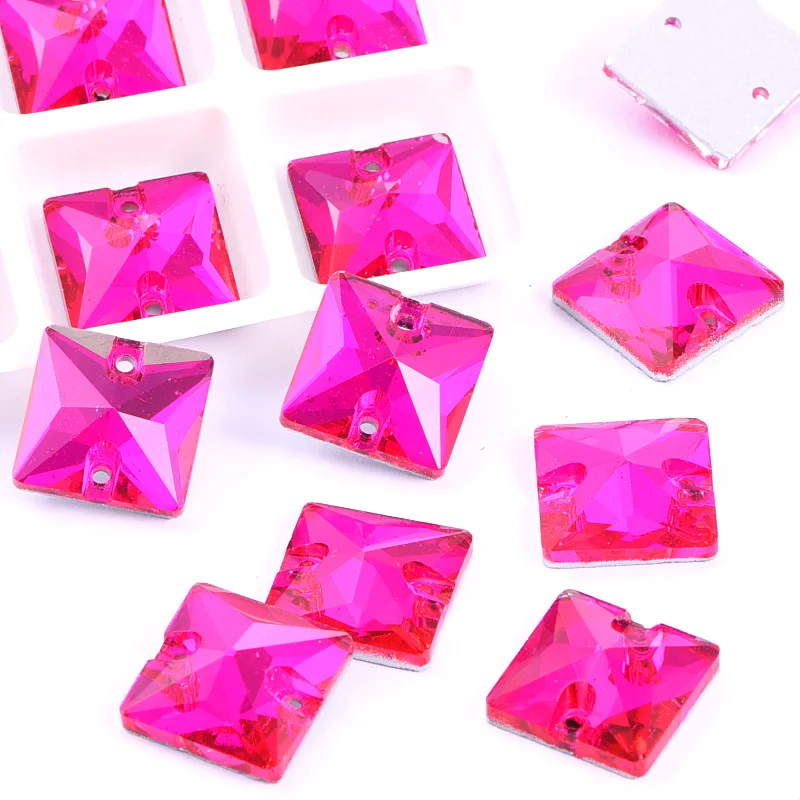 Стеклянные стразы для украшения свадьбы все цвета 12 мм 36 цветов F0103|Стразы| |