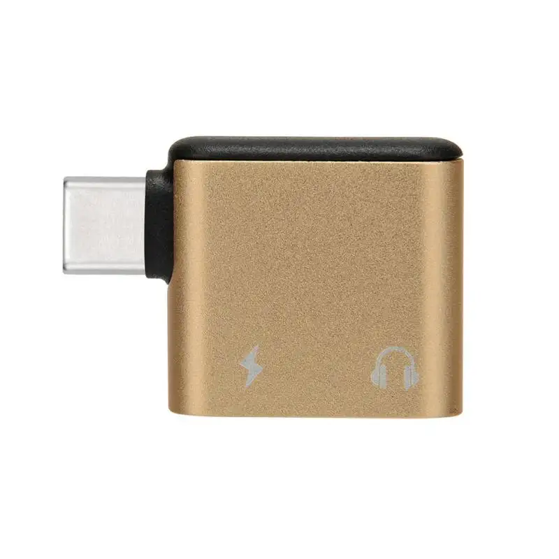 Usb type C до 3 5 мм аудио разъем AUX Наушники двухсторонний прямой угол конвертер
