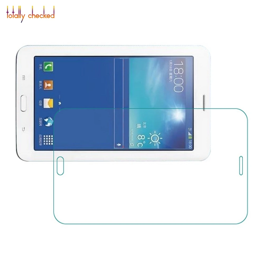

Настоящее стекло для Samsung Galaxy Tab 3 Tab3 Lite T110 T111 T116 + набор для очистки + прочная коробка 9H Закаленное стекло Защитная пленка для экрана