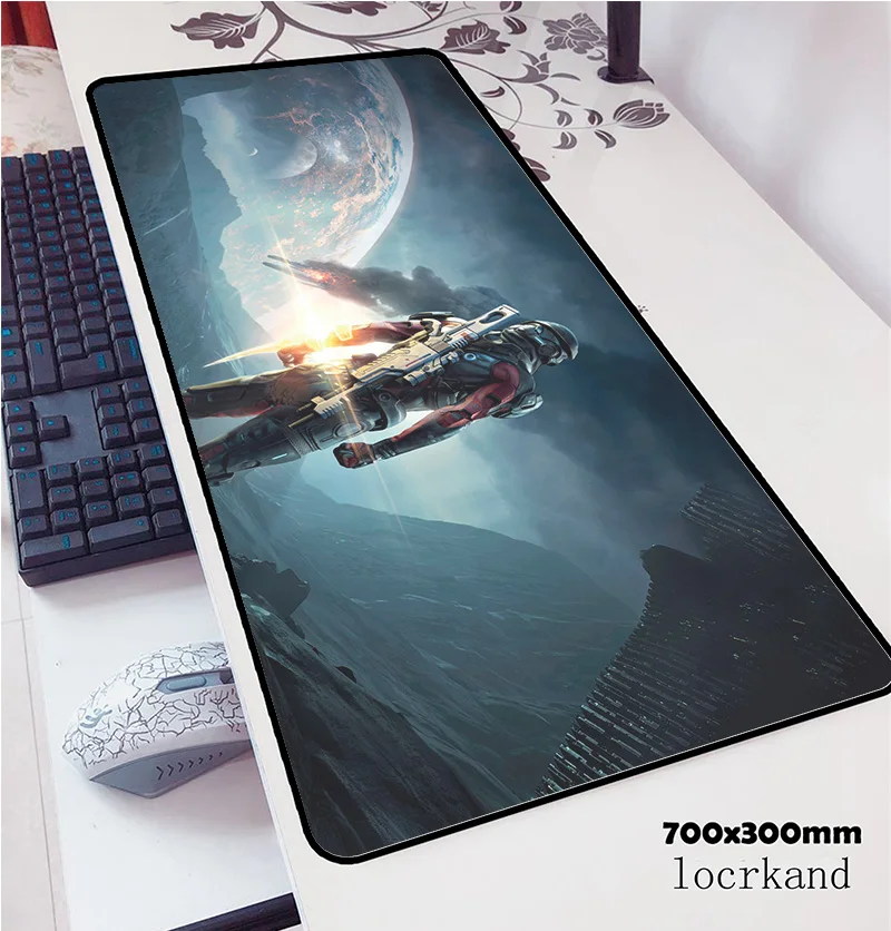 Коврик для мыши с эффектом массы 70x30 см игровой коврик мультяшным рисунком офиса