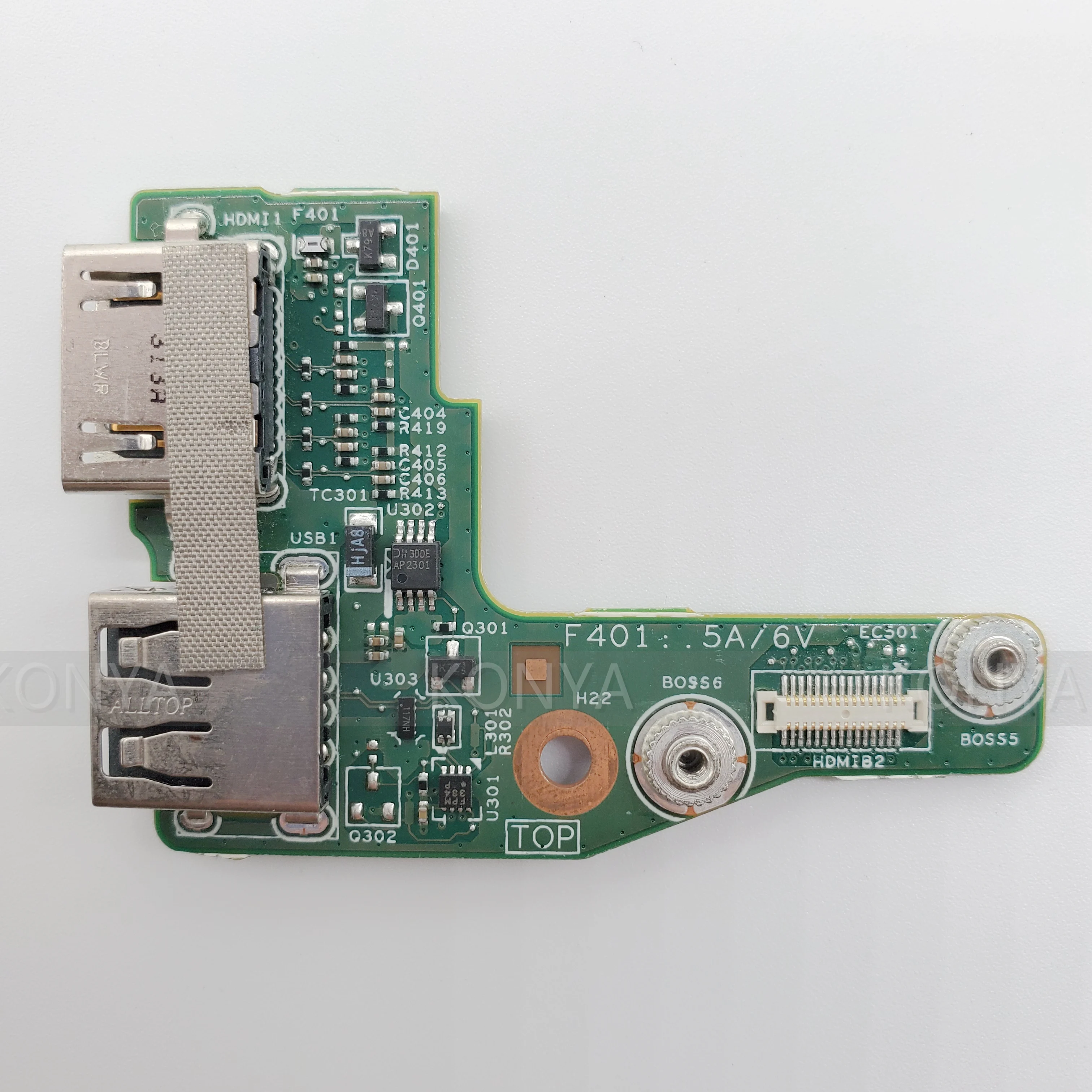 Новый оригинал для Dell Latitude 3330 13 3 &quotНоутбук usb-панель HDMI доска VVF72 12841-1 | Компьютеры