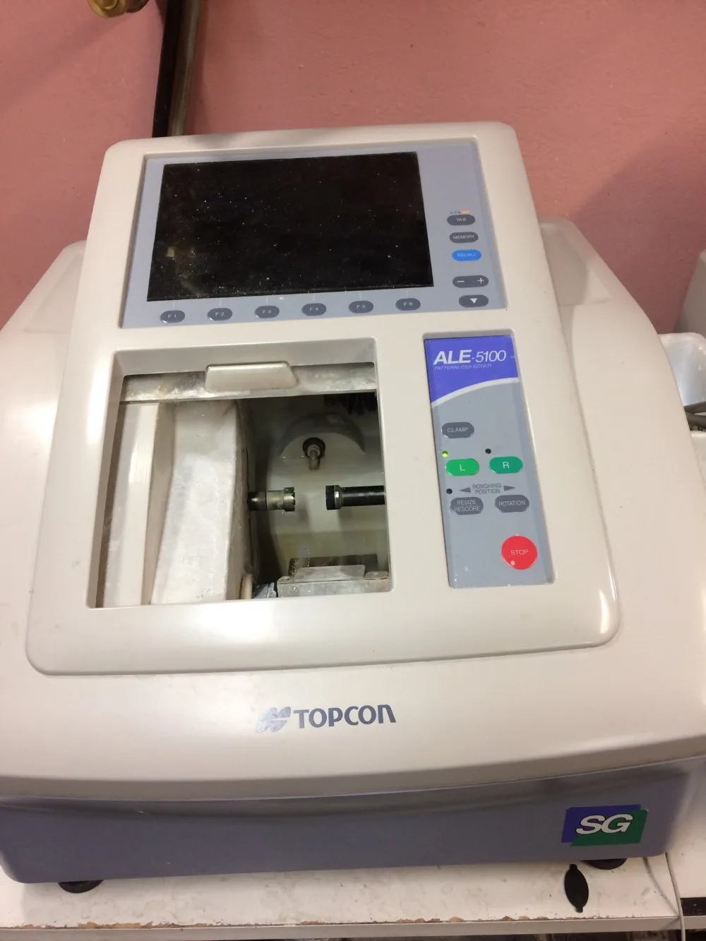 4 шт стекло ROUHING FINE-V POLISHING-V колеса для TOPCON-ALE-5100-SG авто шлифовальный станок очков