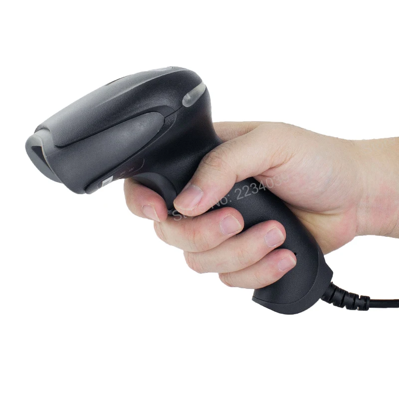Проводной/беспроводной CCD сканер штрих-кода USB Ручной 1D считыватель штрих-кода Поддержка экрана считыватель штрих-кода для оплаты мобильного компьютера