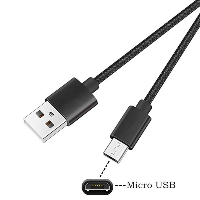 Кабель Micro usb для быстрой зарядки Huawei P9 Mate 20 lite pro 10 9 Honor View 8X 7A Type C Galaxy S10 S9 A9 A8 A6 A7