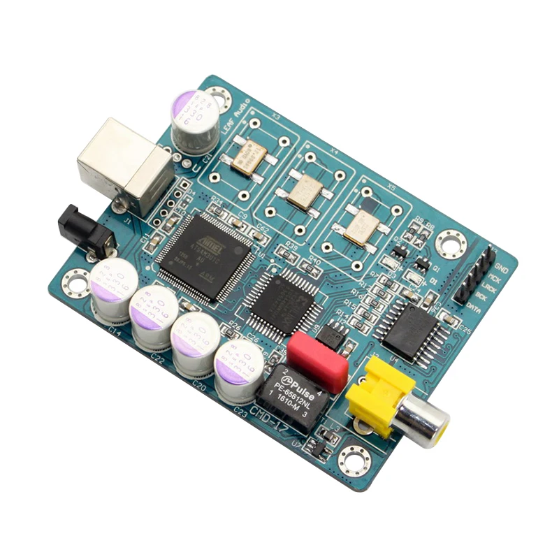 AIYIMA Amanero Usb цифровой интерфейс IIS ATSAM3U1C XC2C64A WM8805 ЦАП Декодер плата коаксиальный ies DSD