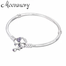 Moonmory оригинальный браслет из стерлингового серебра 925 пробы с
