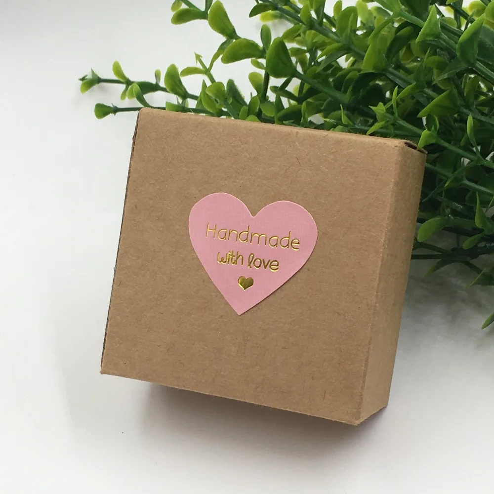 Картонная коробка 30 шт./лот с различными узорами и самоклеящимися наклейками 6 5x6