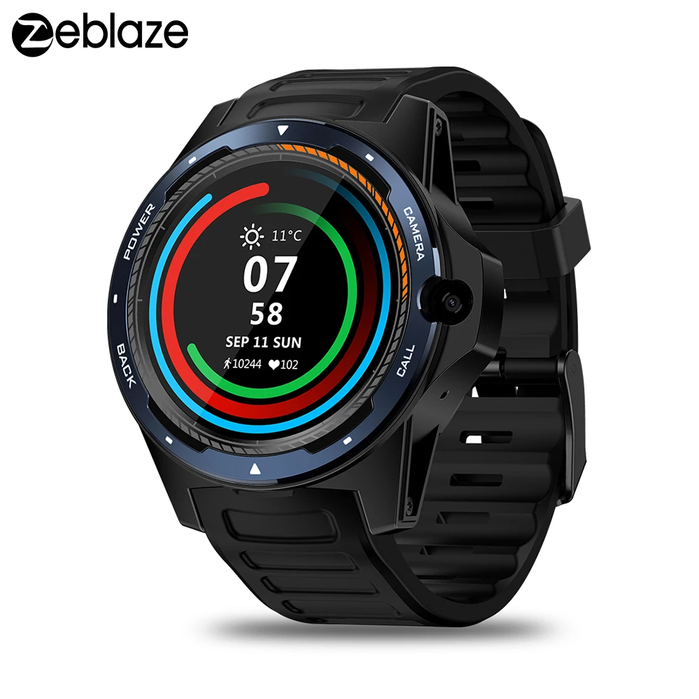 Смарт часы Zeblaze THOR 5 Android 7.1.1 2 ГБ + 16 4G LTE 8.0MP смарт наручные Nano SIM WiFi BT4.0