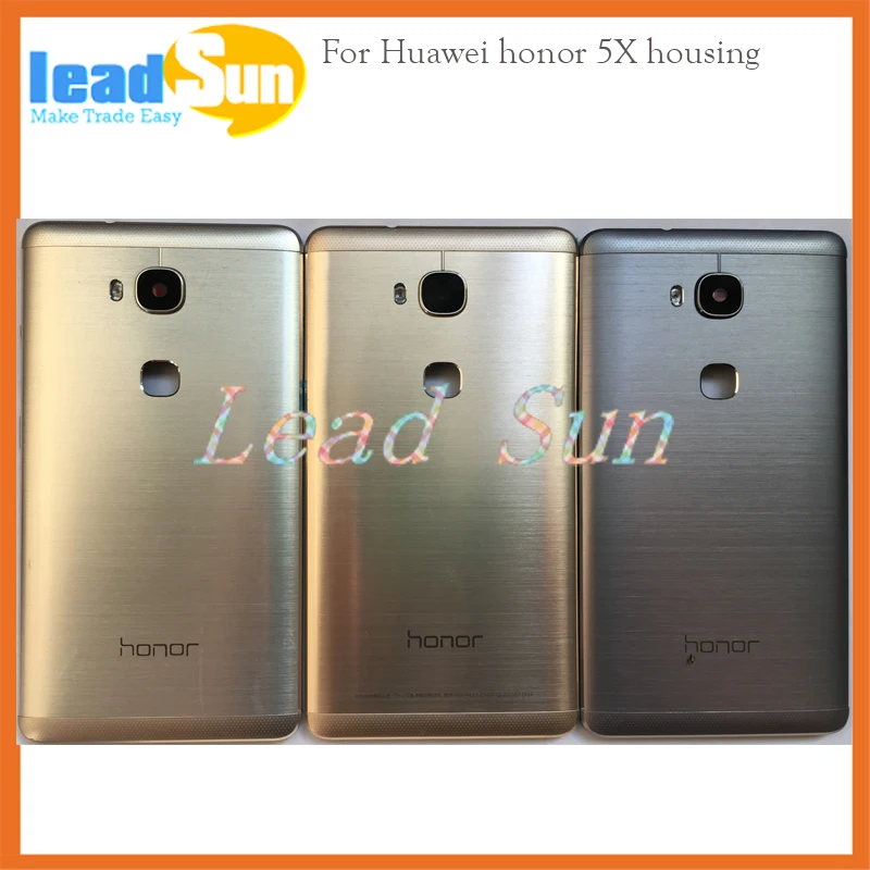 Высокое качество для Huawei Honor 5X Корпус задняя крышка чехол батарея дверь huawei GR5 с