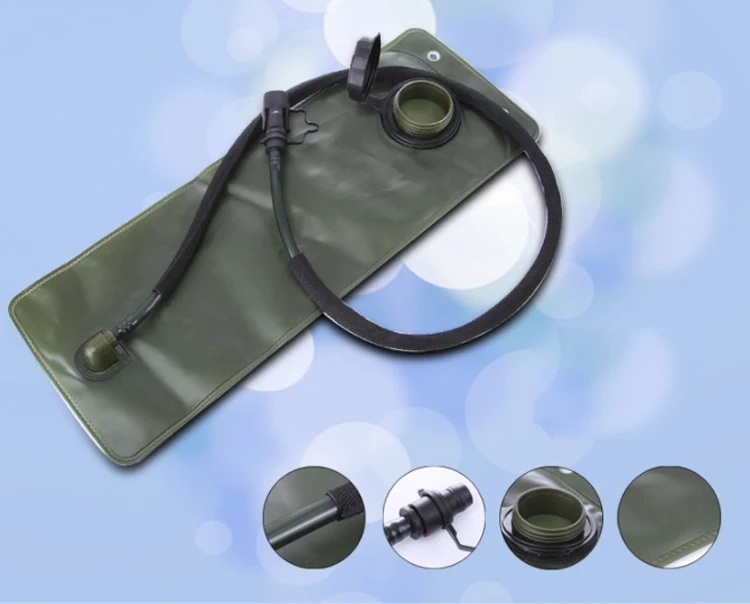 Открытый 2.5L большой мешок воды гидратации рюкзак пакет Molle Военная Тактическая Охота Велоспорт Туризм Кемпинг езда Альпинизм