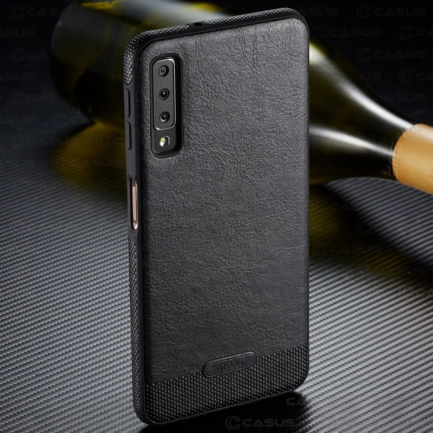 

For Samsung Galaxy A7 2018 Case A750 Luxury Vintage PU Leather Back Thin Back Cover For Samsung A7 2018 SM-A750 Phone Cases