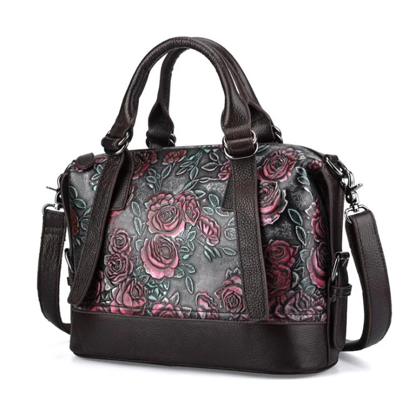 Женская сумка из натуральной кожи CHISPAILO с тиснением и подушкой 2019|sac a|women handbagsbolsa