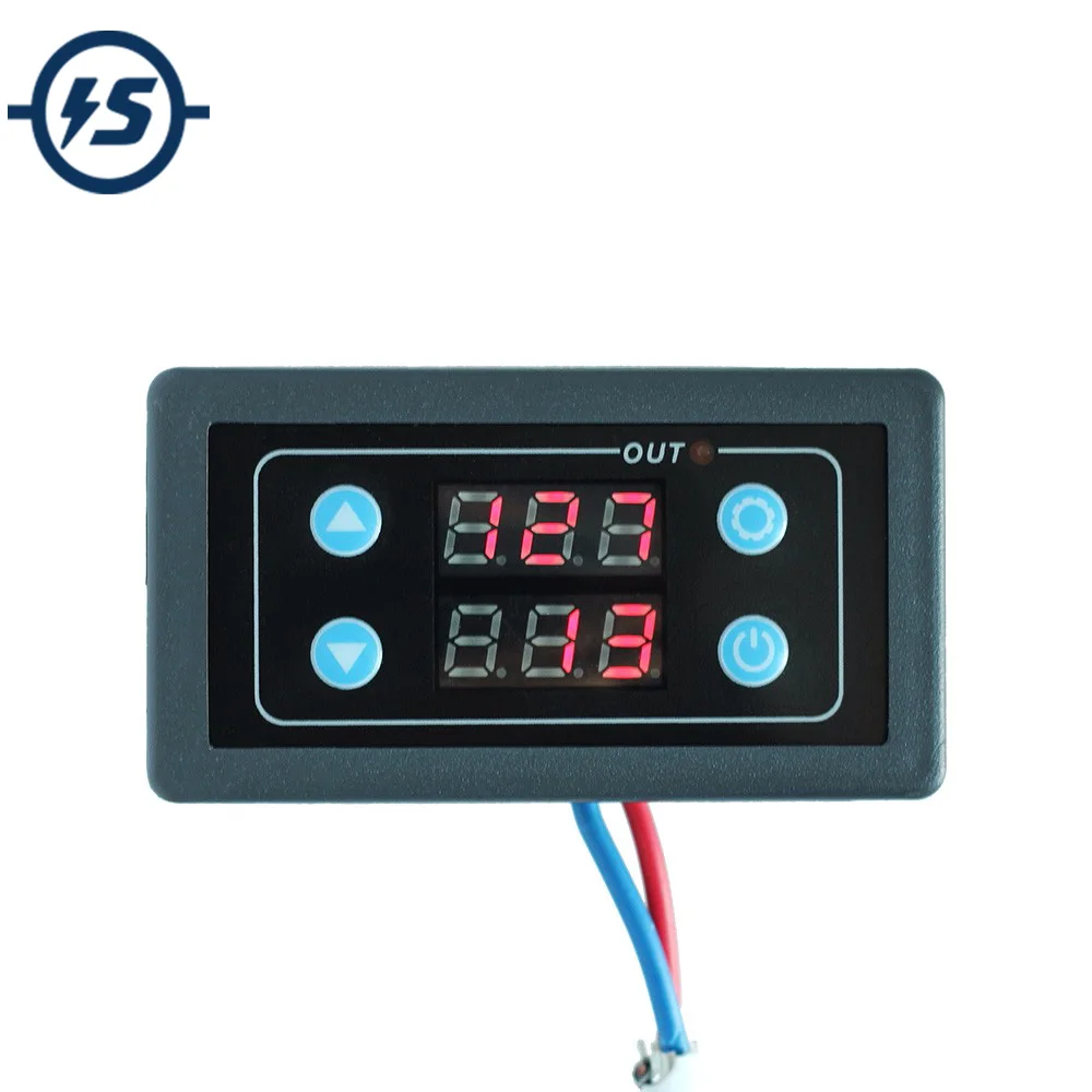 AC 85 265V Реле времени модуль Таймер Настройка цикла управления регулируемый