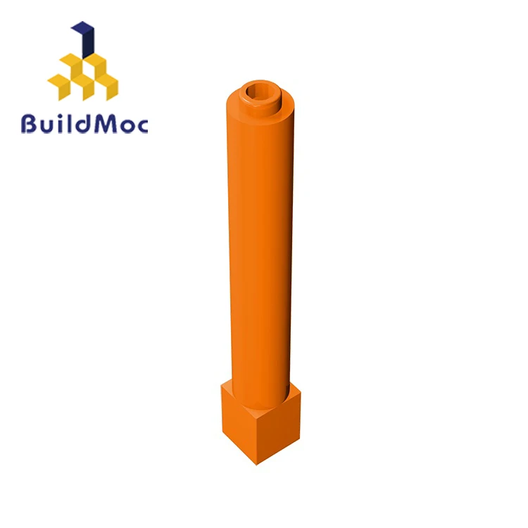 BuildMOC высокотехнологичные строительные блоки 43888 1x1x6 твердые компоненты для
