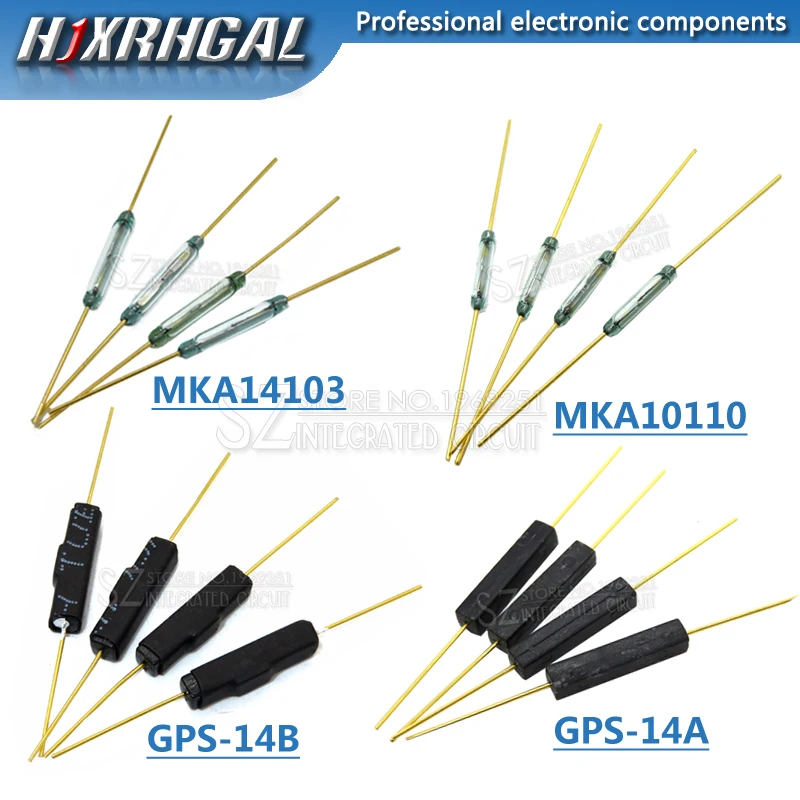 5 шт. герконовый переключатель пластиковый тип MKA14103 MKA10110 GPS 14B 14A 2*14 мм