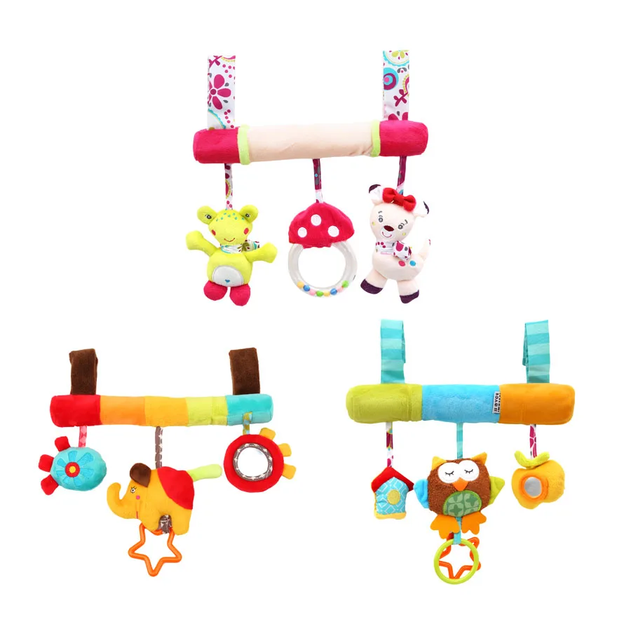 Детские висит кровать Безопасность мягкая лягушка/Слон/сова сиденье Плюшевые