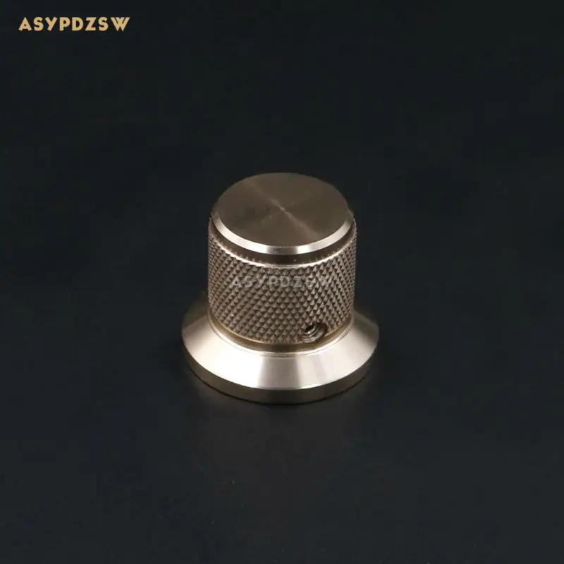 

1 PCS Knurled 30*22*25 Golden full aluminum Preamplifier/DAC/Amplifier volume potentiometer knob