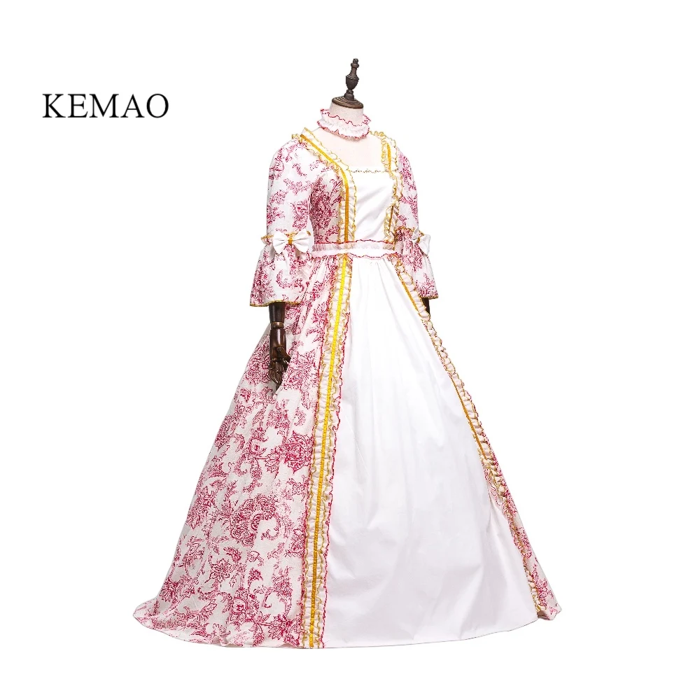 

Rococo Baroque Marie Antoinette Ball Dresses 18th Century Renaissance Historical Period Dress Victorian Gown