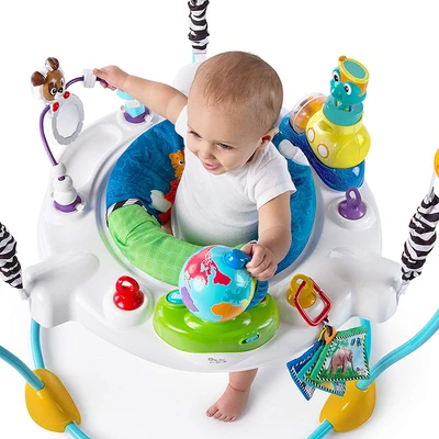 Обучающие игрушки для малышей, От 0 до 1 года, музыкальные детские прыгунки, ходунки 6-12 месяцев, фитнес-рамка, качели для исследования джунглей