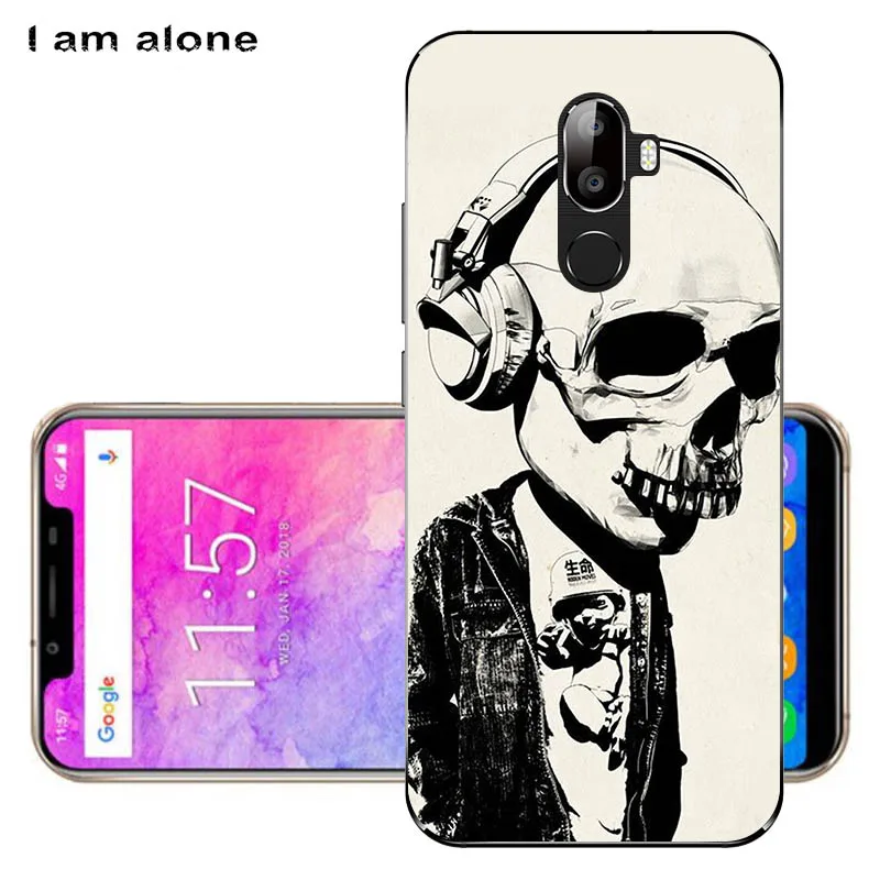 Чехлы для телефонов I am alone для Oukitel U18, 5,85 дюйма, ТПУ, милые Модные Цветные Чехлы для мобильных телефонов Oukitel U18 - Цвет: Solf TPU D47