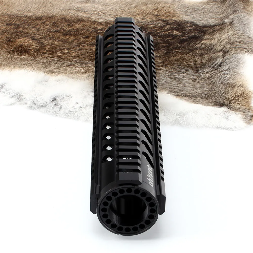 Ohhunt Тактический " 7" 1" 12" 1" бесплатно поплавок Quad Rail Handguad M4 AR15 M16 рейка Пикатинни Тип поручень RAS