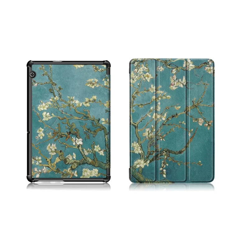 Флип-чехол для huawei MediaPad T3 10 Подставка для планшета Тонкий чехол s для huawei T3 9,6 Honor Play Pad 2 Funda чехол AGS-L09 AGS-L03 W09