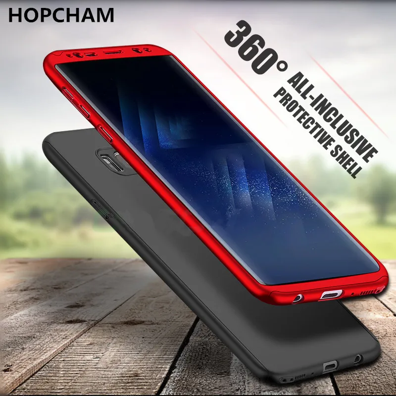 Чехол HOPCHAM с полным покрытием на 360 градусов для Samsung Galaxy S9 Plus противоударные Чехлы