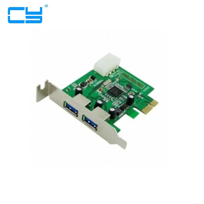 

Супер скоростная 2 порта USB 3,0 PCI-E Экспресс интерфейсная карта Низкопрофильная половинная высота