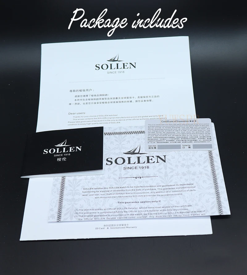 Часы мужские SOLLEN 502 автоматические механические Japan move Мужские t водонепроницаемые светящиеся полые циферблат роскошные мужские деловые часы 502