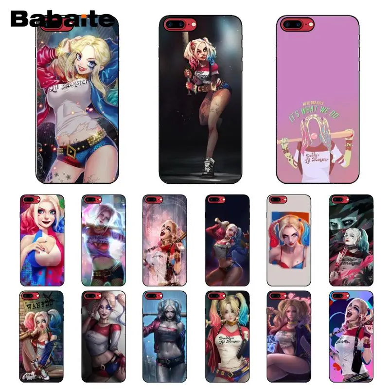 Babaite Harley Quinn отряд самоубийц Джокер подмигивает DIY высокий протектор на конце