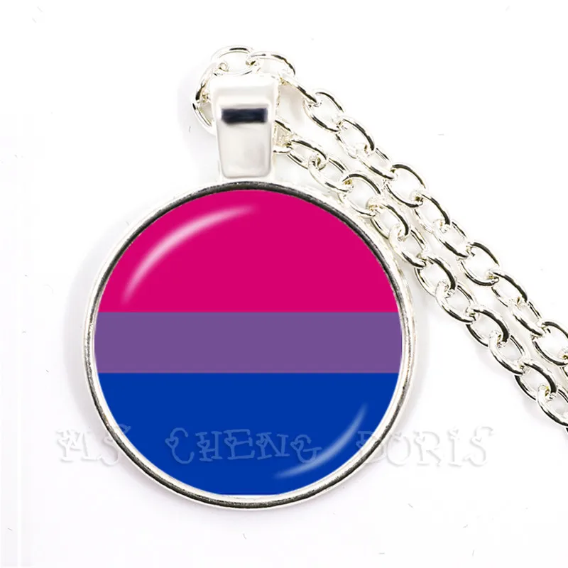 Ожерелье Just Love Rainbow для женщин и мужчин геев лесбиянок гордость с радужной