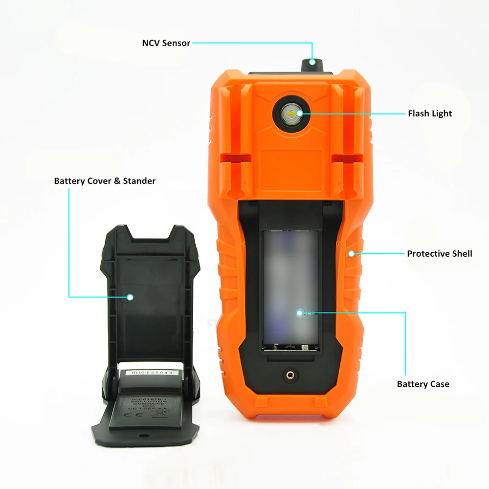 Цифровой мультиметр 6000 отсчетов измеритель ESR истинных среднеквадратичных