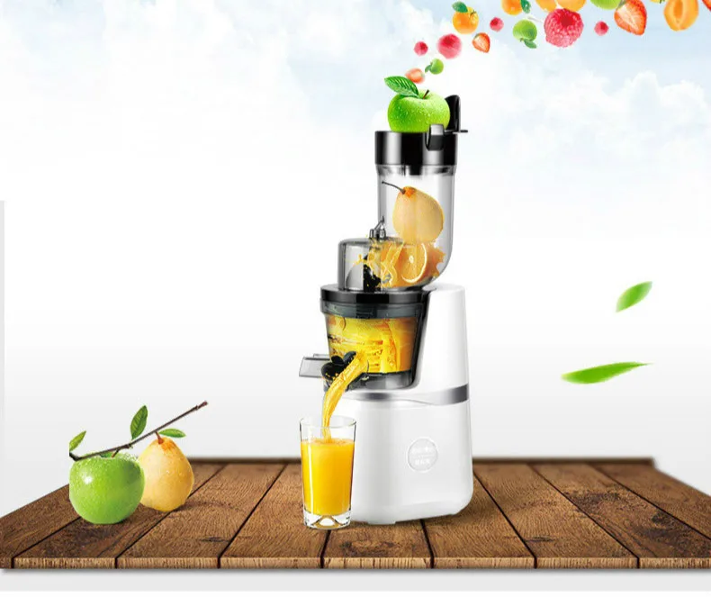 

Juicers Large caliber juicer juice machine household full automatic fry fruit and vegetable multi-function machine.