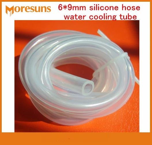 

Free Ship 5M Computer water cooling tube food-grade silicone tube transparent environmental drainage tube 6*9mm silicone hose