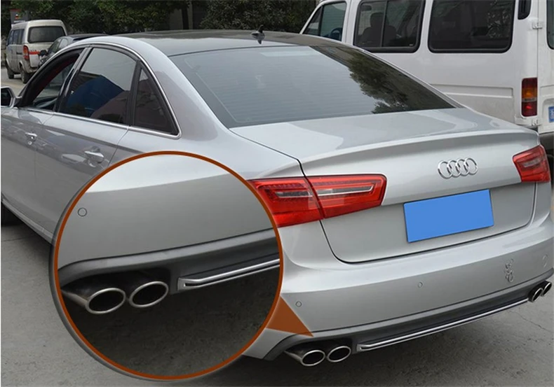 Задний спойлер для Audi A4 B9 2013.2014.2015.2016 высококачественный автомобильный диффузор