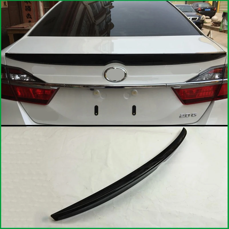 Для Toyota Camry V50 V55 2012 2016 задний спойлер высокого качества ABS Материал Черный цвет