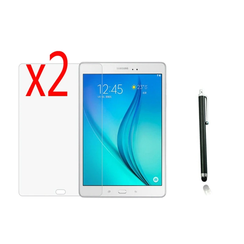 3в1 2x прозрачная защитная пленка для ЖК-экрана + 1x Стилус Samsung Galaxy Tab S2 9 7 T810 SM-T815 T815