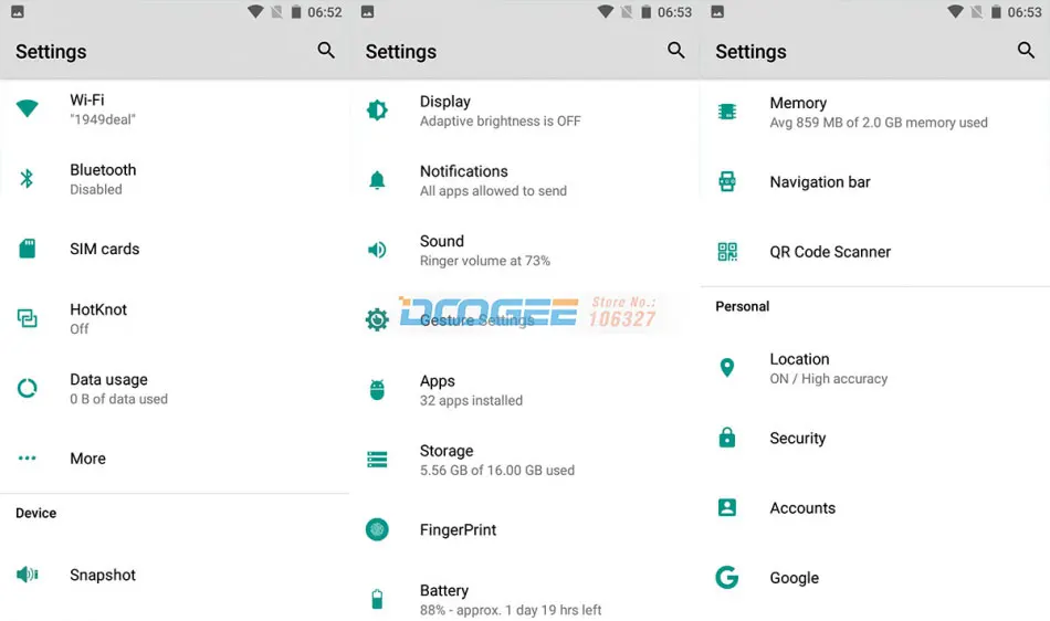 DOOGEE MIX Lite, 2 Гб+ 16 ГБ, 5,2 HD дюймов, Безрамная задняя двойная камера, фронтальная, отпечаток пальца ID, MT6737, четырехъядерный, 3080 мАч, 4G мобильный телефон