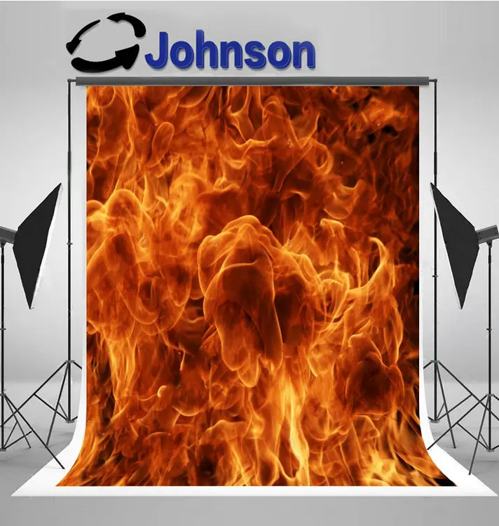 

fire flame backgrounds High quality Computer print wall photo backdrop